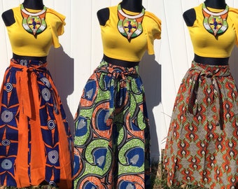 AS-IS African-Inspired Cotton Skirt