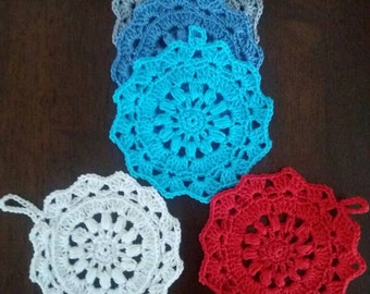 Crochet tags, Gift packing Crochet Labels, Christmas gift markers, Crochet applique, Gift labels, Gift tags, Label markers, Teacher gift