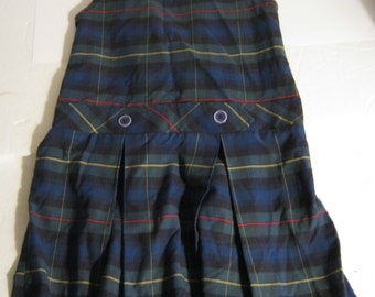 Upcycle Special!: Royal Park Plaid school uniform jumper girls size 4