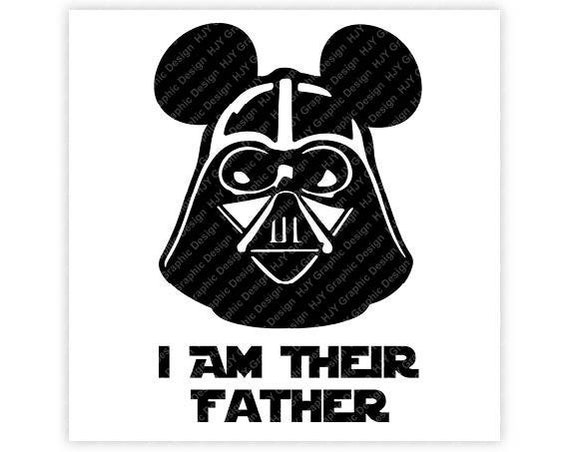 Download Disney Darth Vader I Am There Father Mickey Minnie Mouse