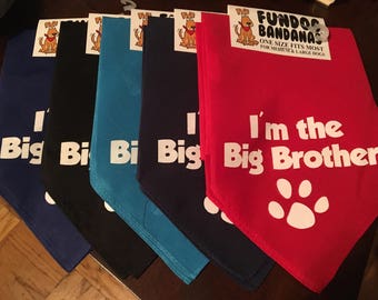 I'm The Big Brother Bandana