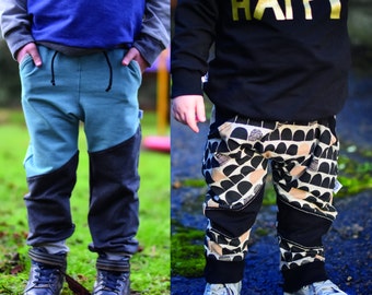 MBJM Joggers Bundle - High Kick Harem and Double Trouble (prem./small newborn - age 12)
