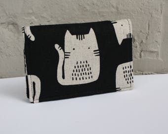 Cat Card Holder/ Snap Card Holder / Business Card Holder