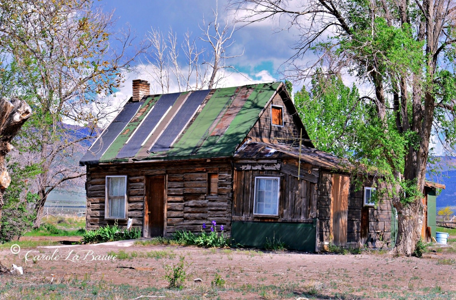 ABANDONED HOUSE on the Utah Plains Junction Utah Country