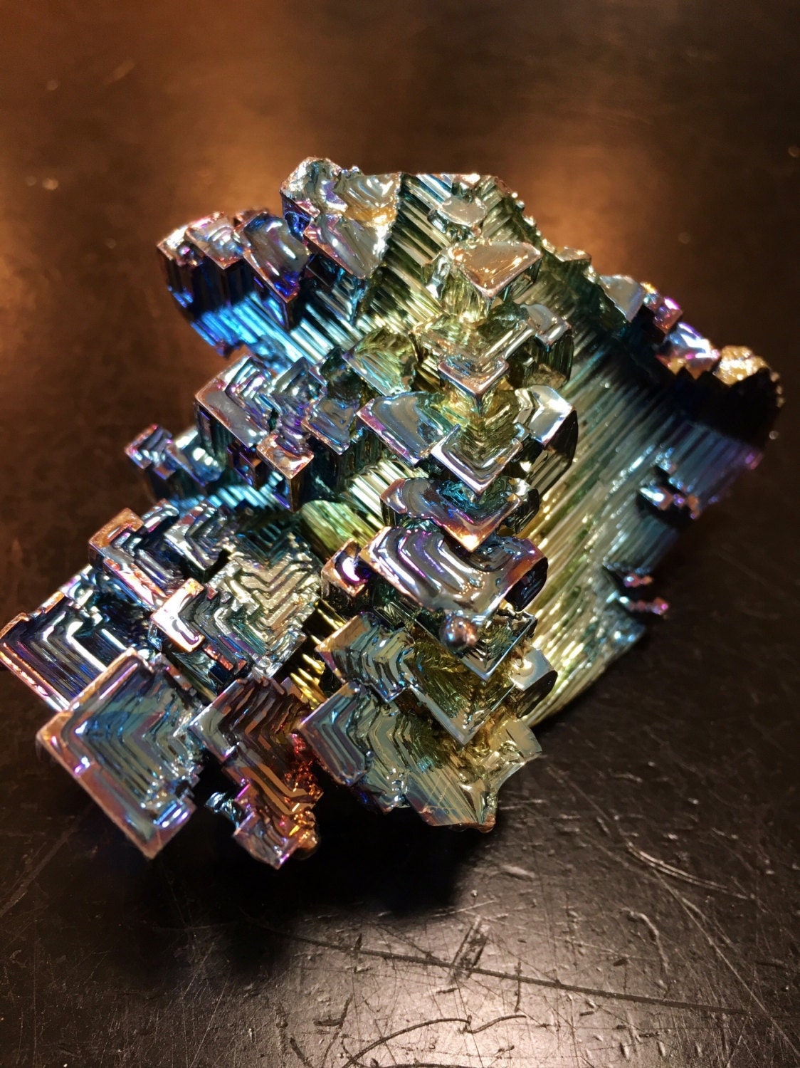 bismuth crystal Large Bismuth bismuth geode healing