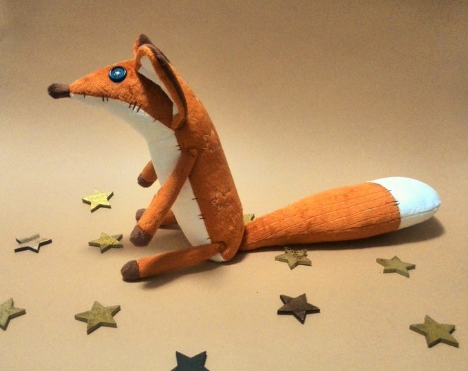 FOX - Fox plush - The little fox - Fox stuffed animal- Toys- Plush toy - Foxes