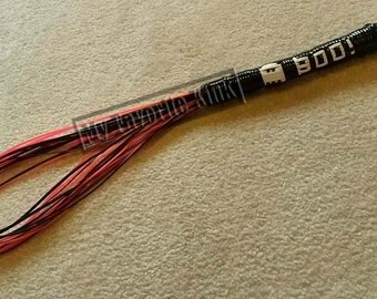 Halloween Plastic Lacing Flogger, BDSM sex toy
