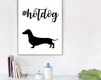 Dachshund Wall Art dachshund wall art | etsy Dachshund Wall Art dachshund wall art | etsy