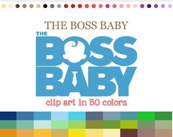 Download Boss baby clip art | Etsy