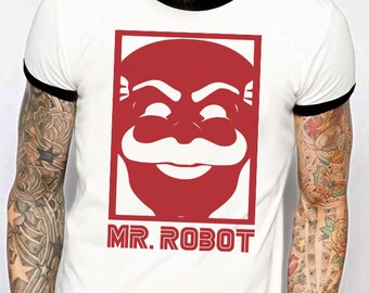 MR. Robot ringer tee