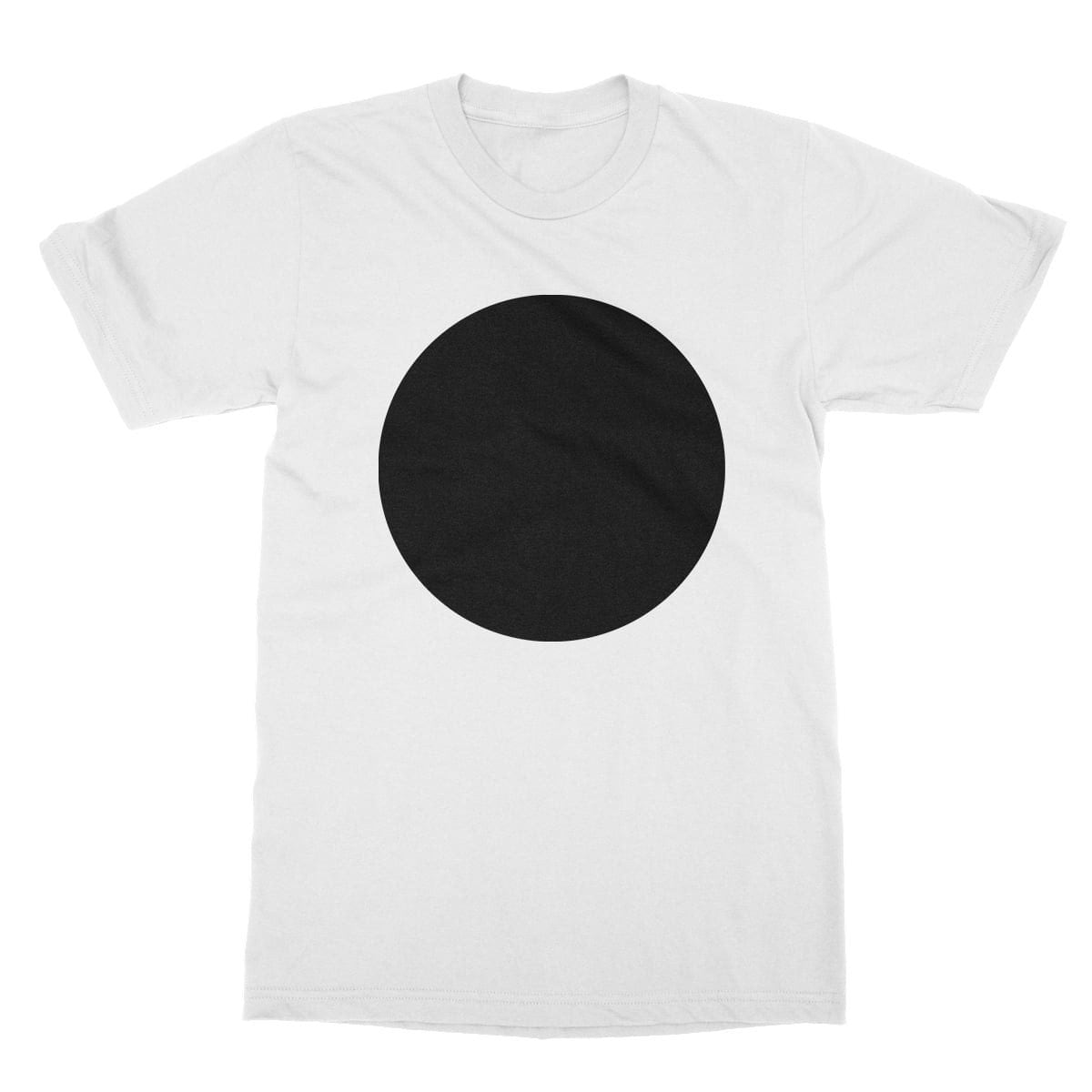 Black Circle T-Shirt Circle of Life Round Ying Yang No