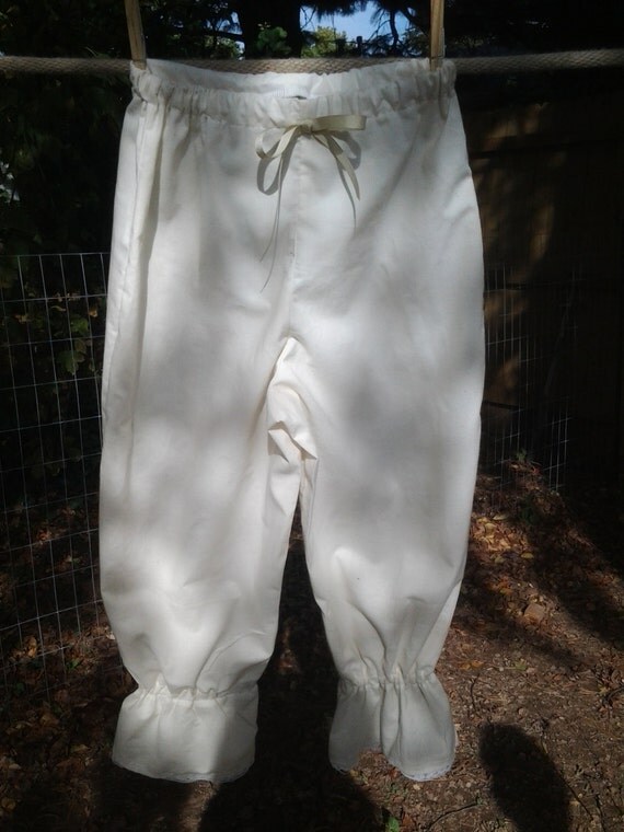 Pantaloons Bloomers Victorian Style Pants Civil War Pantaloon