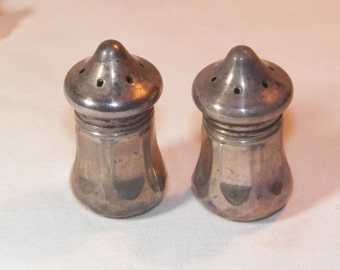 Sterling Silver Salt & Pepper Shakers