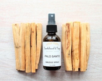 Palo Santo Smudge Spray // Smudge Spray // Smokeless Smudge // Energy Clearing Spray //Essential Oil Smudge Spray // Natural Smudge Spray