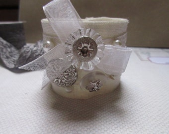 Wedding bridal Cuff Bracelet
