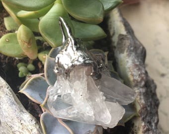Crystal Dragon amulet small dragon treasures magic Wiccan witch