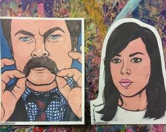 Parks and Recreation Sticker Pack