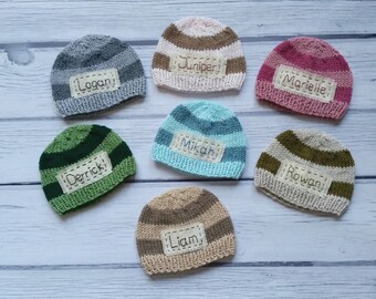 Personalized newborn hat,newborn hat,newborn coming home hat,newborn name hat,monogram newborn hat,personalized baby gifts,newborn props
