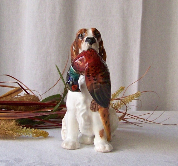 Vintage Royal Doulton Dog Figurine Cocker Spaniel by CynthiasAttic