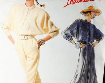Vogue Individualist Carol Horn dress and jumpsuit Pattern 1840