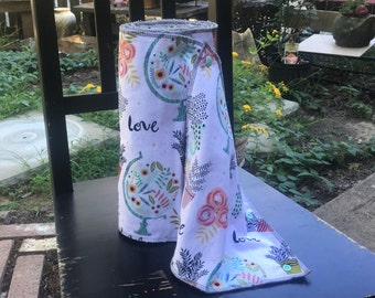 Unpaper towels, reusable paper towels, cloth paper towels, snapping paper towels - Botanical Love