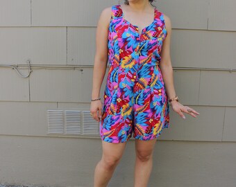 super fun tropical onesie size small/ medium