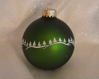 Hand painted Christmas Ball