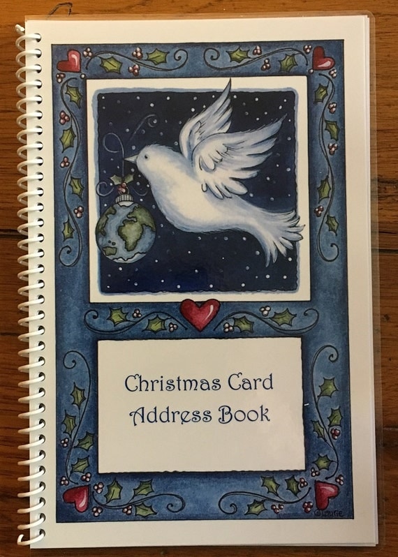 Christmas Card Address Book Online