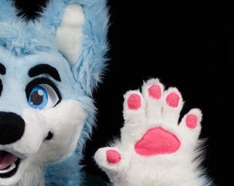 Custom Fit Five Finger Fursuit Paws