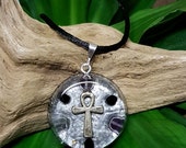 PROTECTION Orgone Pendant – Fluorite, Amethyst and Onyx – Protection, Grounding, Aura Balancing - Medium