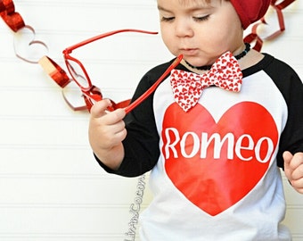 Valentine Shirt - Toddler Boy Valentine - Romeo - Boy Valentine Shirt - Boy Valentine Outfit - Boy Valentines Day - Boy Clothes - ©Liv & Co™