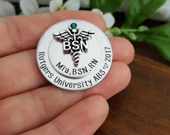 BSN Nursing Pin For Pinning Ceremony | BSN Pin | Gift For Nurse Graduate | Nurse Pins | Bsn Nurse Pin | Nursing Pinning Ceremony | BSN Pins