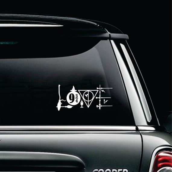 Harry Potter Car Decal Harry Potter Car Accessories