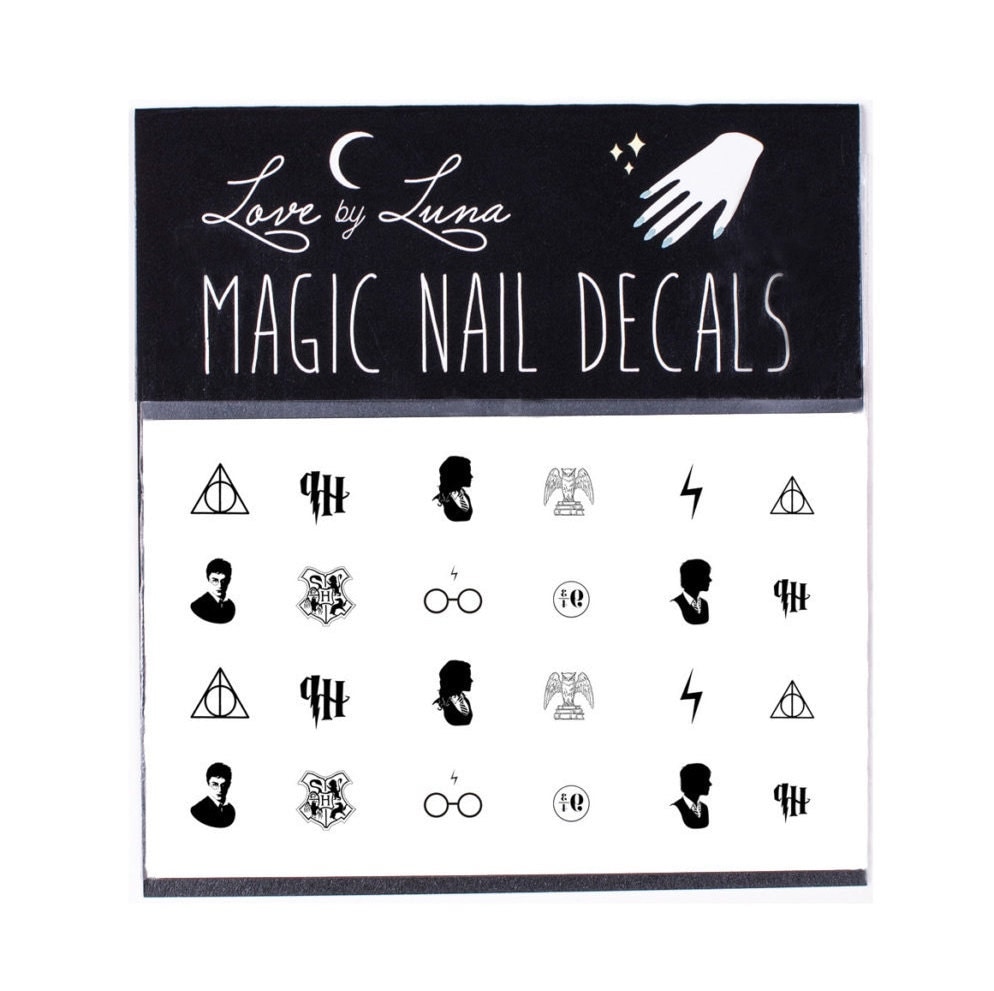 Harry Potter Nail Decals / Harry Potter Nails / Harry Potter