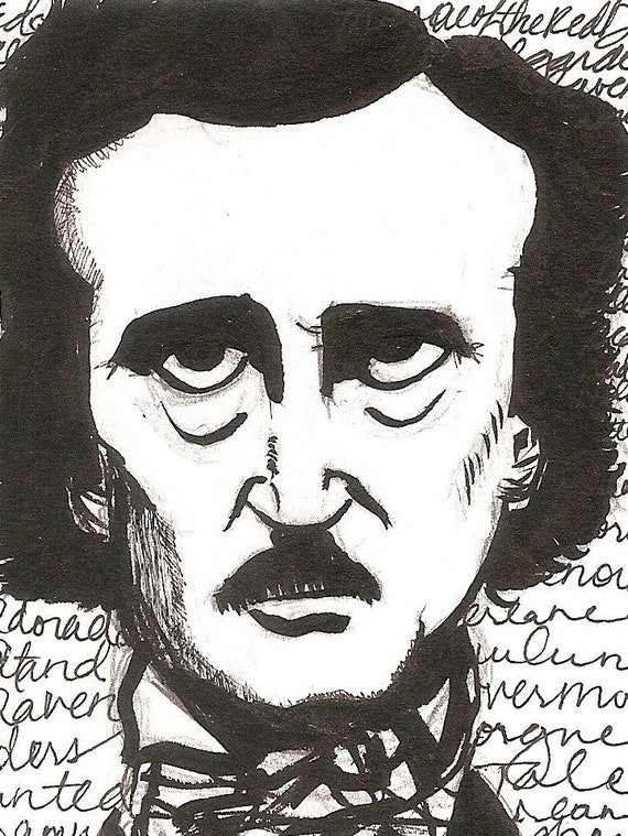 Edgar Allan Poe Trading Card