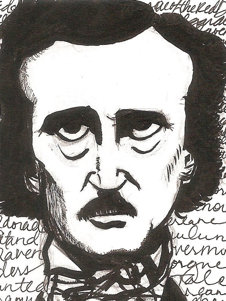 Edgar Allan Poe Trading Card