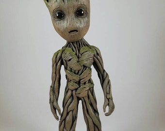 Life size baby Groot sculpture statue 9.5