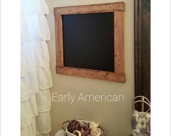 Wood Chalkboard - Decorative Chalkboard, Memo Board, Calender