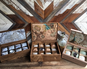 Groom's gift - Handmade watch box - Anniversary gift - American hardwood watch case - watch box