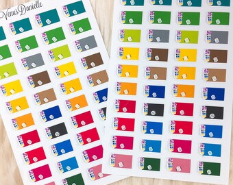 40 Happy Mail Stickers,Happy Mail, Happy Mail Planner Stickers, Envelope Planner Stickers, ECLP, Happy Planner, Business stickers