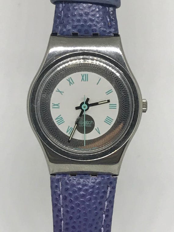 1992 Swatch Watch Malpensa LX109 Orologio Reloj Armbanduhr