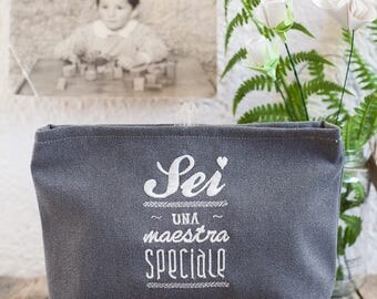 You're a Special Teacher-toilet bag or pencil cases with embroidery