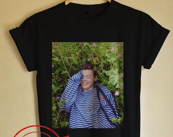 Harry Styles Another Man Photograph Shirt Harry Styles T-Shirt Floral