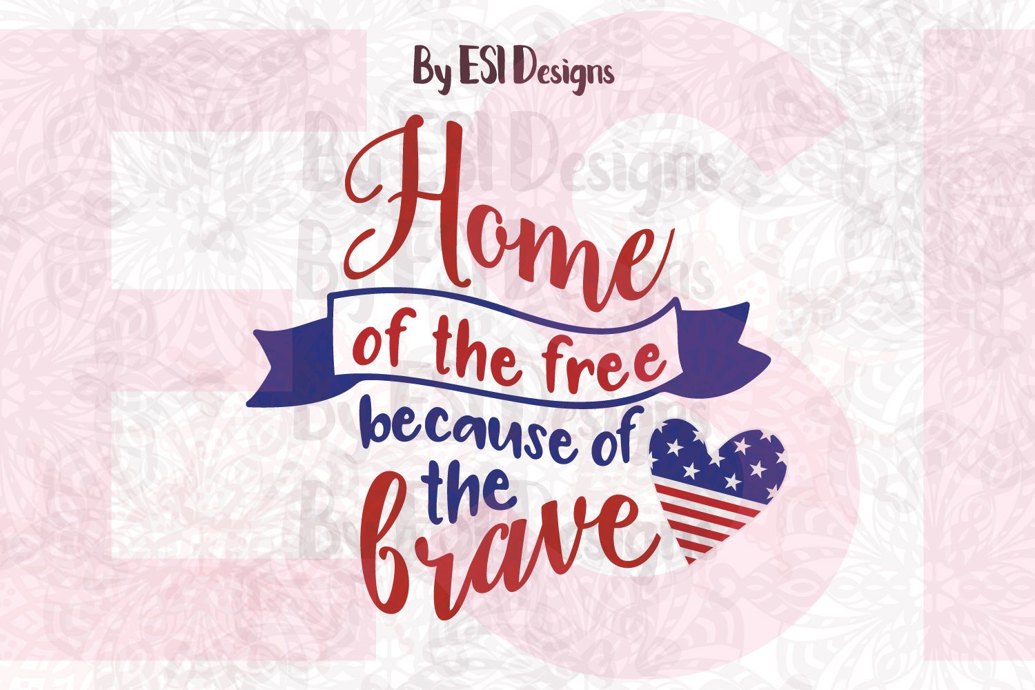 Download Home Of The Free Because Of The Brave Svg Free - Land of ...