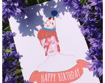 Inspired Happy Birthday Card / 5 X 7