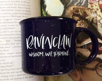 Ravenclaw 13 oz Camp Mug, Hogwarts House, Harry Potter