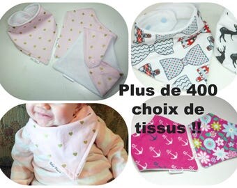 absorbant bandana bib bavoir