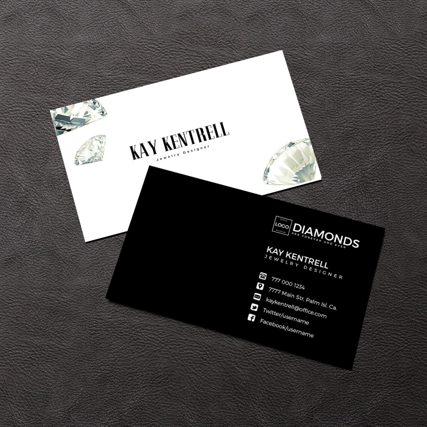 Custom Business Cards JEWELRY-business cards-Custom Cards