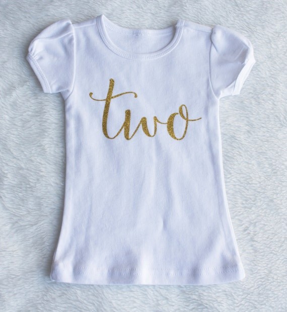 2nd Birthday Shirt Girl Second Birthday Birthday Shirt 2nd