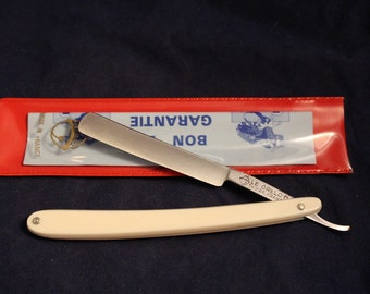 Vintage French made NOS Straight Razor - Le GRELOT - 3/8 Shave-Ready, Made in France